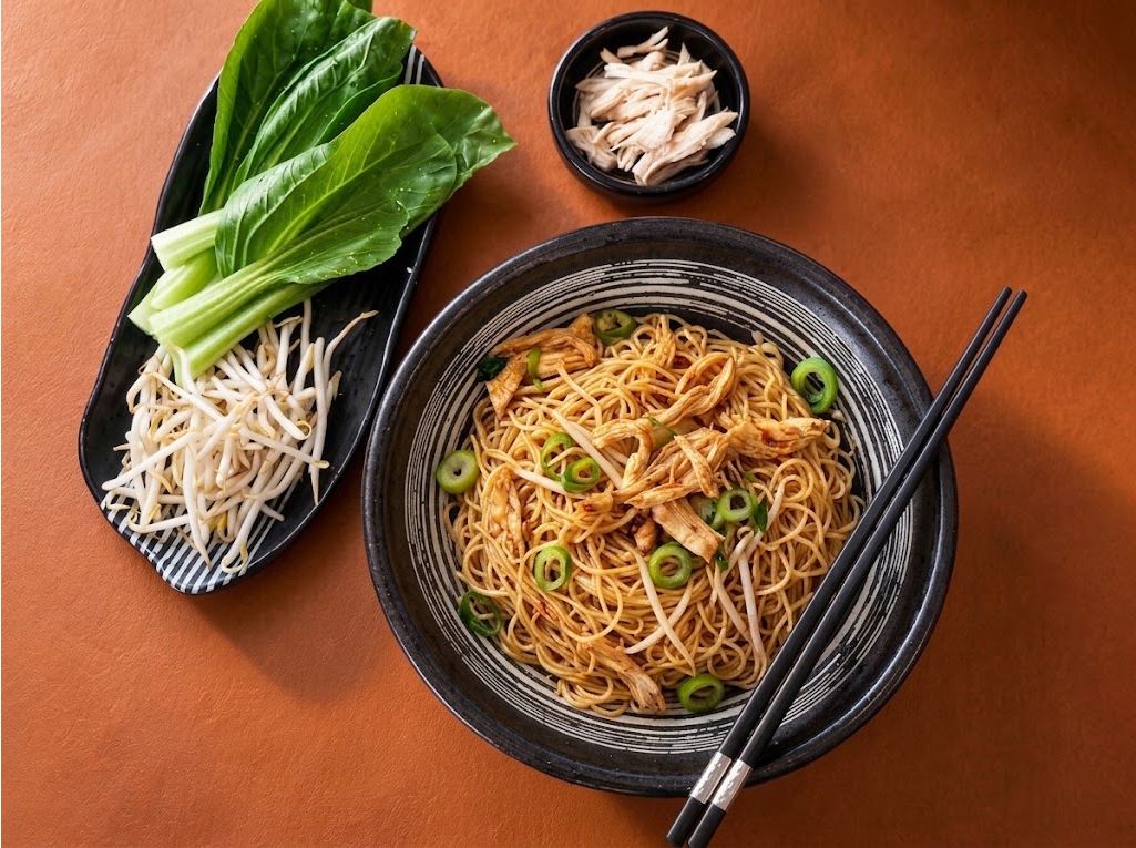 Shanxi-Style Hot Oil Noodles